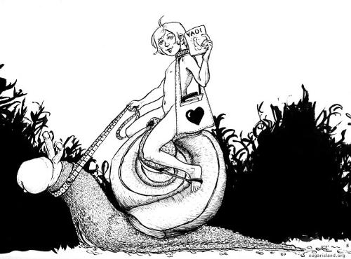 snail mail - the type of mail which is delivered by a mail boy from the posts house and called snail mail because it takes days for a letter to be delivered.