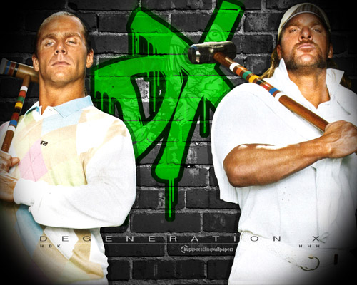 the biggest tag team of wwe - hbk and hhh