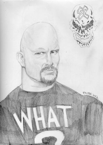 thats the guy for me... the cartoon of steve austi - stone cold steve austin