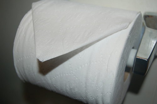 Toilet paper - Courtesy of kcrg.com. Toilet paper - Courtesy of kcrg.com.