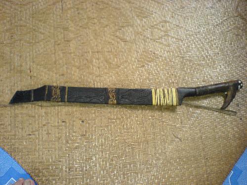 Duku ilang sword - Duku ilang sword used by the legendary borneo headhunters 