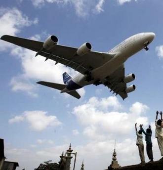 a380 - A380 for the first time in India. A wonderful aircraft wish to fly that i gess i'll fly one of them as iam a trainee pilot