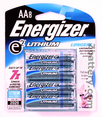 Energizer Lithium Batteries - They cost more than regular alkaline batteries but last up to seven times longer.