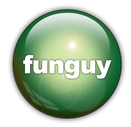 my new 'funguy' logo - I designed a new funguy logo so everyone on here remembers it.