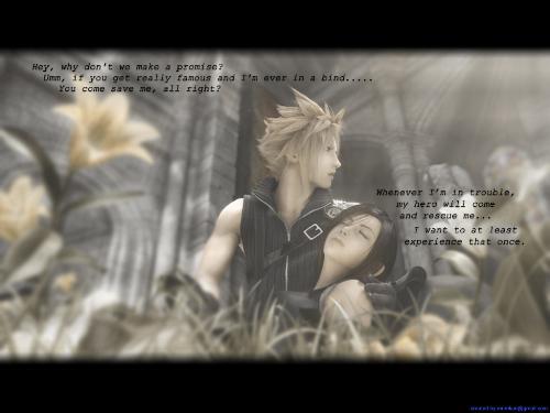 ff vii - ac - Cloud and Tifa