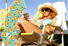 Sunny wheather god for your health - The sun is a way to get som vital vitamines. However, It´s important to protect your self just not get sunburnd. Sunny wheather god for your health - The sun is a way to get som vital vitamines. However, It´s important to protect your self just not get sunburnd.