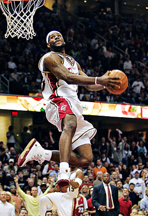 LeBron James - LeBron James for a monster jam