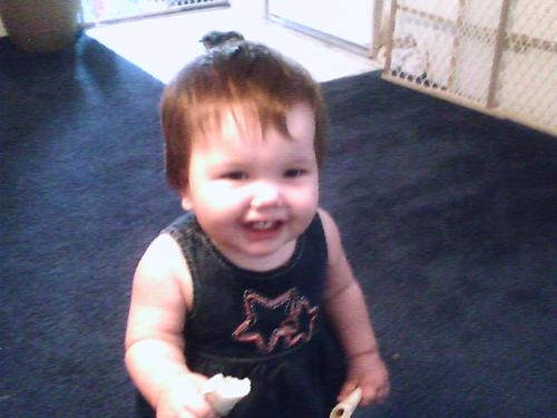 Mercedez - My baby girl at 9 month's of age.