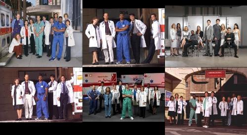 er - Many photos from different seasons of ER.