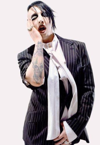 Marilyn Manson.  - *sigh* He is so insanely handsome.