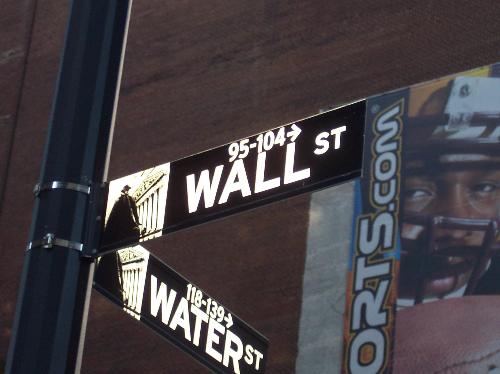 Wall Street -  the street!