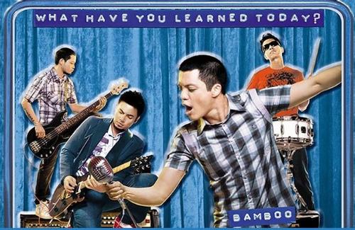 What Have You Learned Today? - The official ad poster of Bamboo at Penshoppe