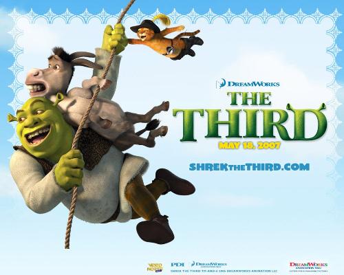 Shrek the third - Shrek 3, the CG movie of the year? hmm...