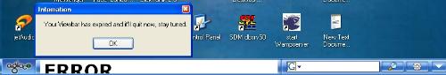ERROR in Agloco viewbar! - Are you experiencing the same?