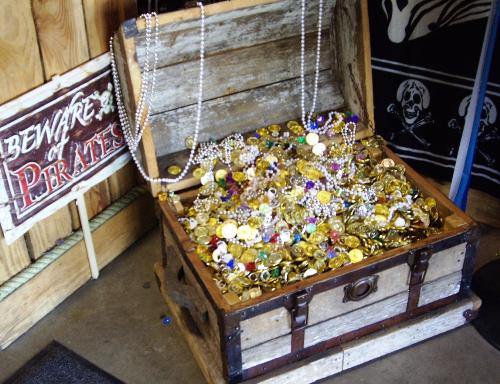 Treasure - A Treasure chest filled with Gold and jewels
