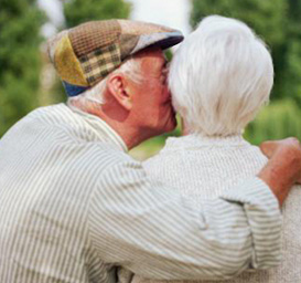 aged couples - old people. aged people.