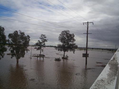 river  - flooded river