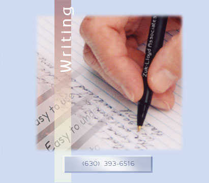 writing - writing gives pleasure.