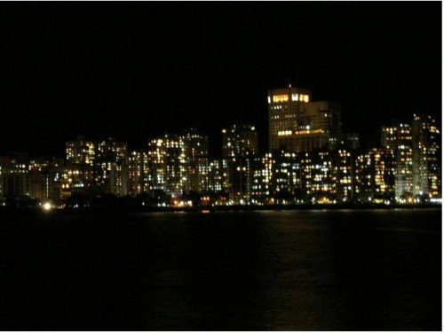 mumbai - cuff parade at nite..breath taking..