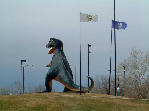 Dinosaures? - Drumheller, Alberta Canada