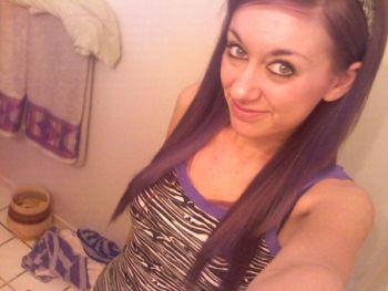 kim - me with long hair!
