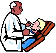 Doctor and Patient - Doctor taking a look at his patient. Doctor and Patient - Doctor taking a look at his patient.