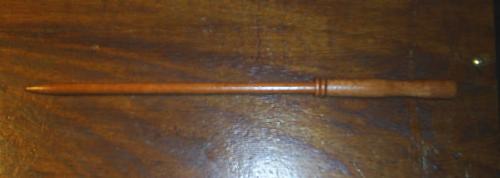 A magic wand - This is part of the Wandmakers Guide. It coms with a complete kit, including this customizable wand! The handle unscrews and you can fill it with all sorts of elemental items!