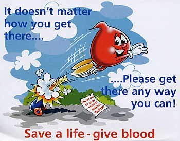 Donate Blood - Save a life- give Blood