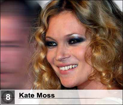 No. 8  - Kate Moss