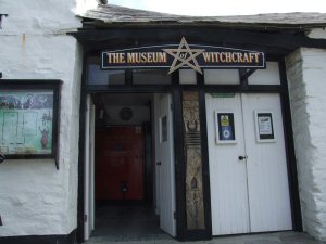 Museum of Witchcraft Boscastle - Photo of the museum of witchcraft in Boscastle Cornwall. This picturesque village got totally flooded 3 years ago and most of the museum was washed away!