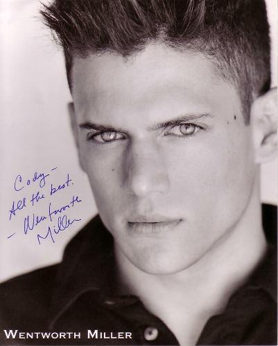 The Young Wentworth Miller - I can describe this guy in three words, HOT, SEXY and PERFECT!!!