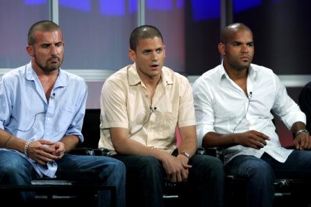 Among the three who do you think is the sexiest? A - It is a fact for most of the gals almost all around the world who's into PRISON BREAK, that Michael Scofield is the hottest cast ever. But still in this picture, maybe some of us think that Sucre or his brother, Lincoln is hotter than him. What do you think?