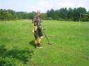 Doin My Thing -  This is my favorite hobby. To date since purchasing the machine pictured here, I have paid for it 3 times over or more. I have owned it since July 2003.