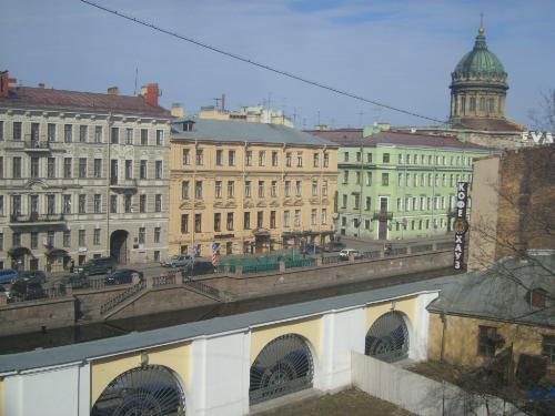 The view... - from the window of my university. Saint-Petersburg, Kazan Cathedral, Griboedov Channel
