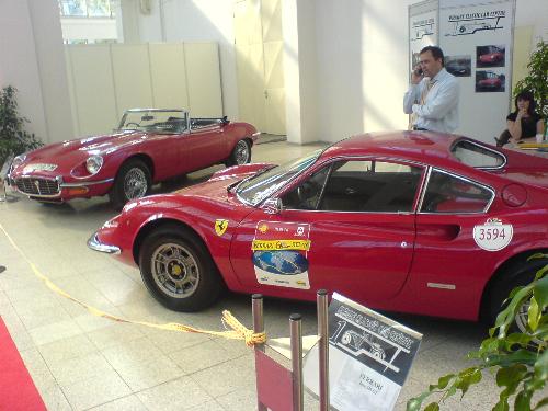 Autosalon 2007 Brno Czech Republic - Ferrari & Jaguar