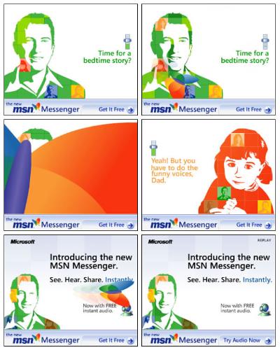 Msn - Msn Messenger campaign. Have a look on the picture and rate, comment upon it!