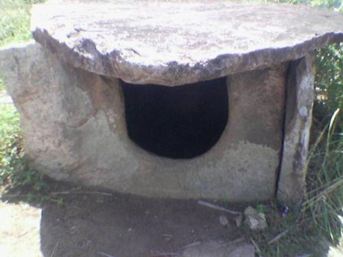 Stone cave - This is a stone cave found at a place called marayoor in southindia which is famous for sandal woods.According to archeologists these were used by palaeolithic people as their dwelling.The interesting thing is that scientists still don't know the architecture behind it.Inside the cave it is very cool.It is presumed that the peculiar people lived in those times were only 4ft high.One can stand hardly straight in the cave