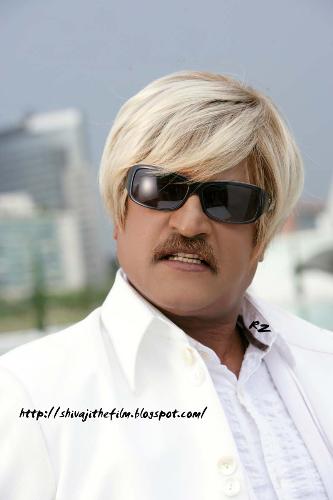 rajini -  this pic is from rajini kanth the one and only super star of tamilnadu's latest flim shivaji in this pic he is so color full they have created a new software for this shot itself with one year time