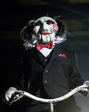 Saw - Our favorite puppet - Jigsaw's alter ego. I personally think he's kinda cute...=P