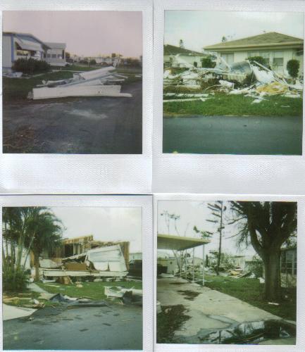 Hurricane Damage - Damage from Hurricane Frances and Jeanne 2004 3 weeks apart, Fort Pierce florida