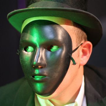Being something else - wearing a mask - A person pretending to be nicer than he is