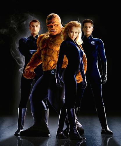 fantastic four - The Fantastic Four movie poster
