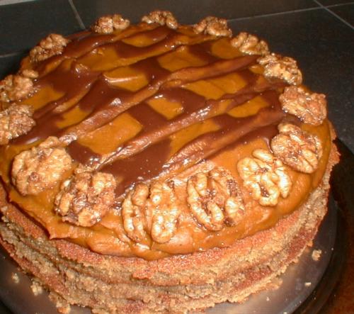 Pumpkin - Pumpkin custard cake.