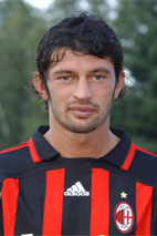 AC Milan - Kakhaber (Kakha) Kaladze - Personal Information - Date of birth: February 27, 1978 (1978-02-27) (age 29)
 Place of birth: Samtredia, Georgia
 Height: 1.85 m (6 ft 1 in)
 Playing position: Centre Back, Left back
 Current club: A.C. Milan