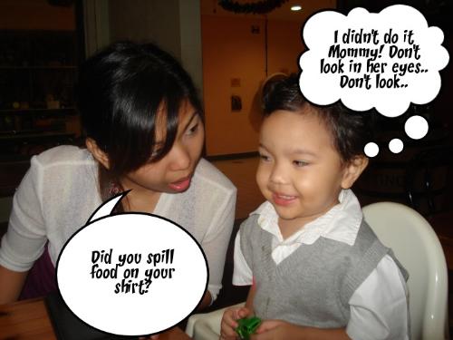 mommy and son episode.. - Captions of this picture done by my sis. Thanks alot!
