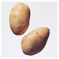One Potatoe Two Potatoes - A photo of a couple of potatoes.