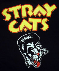 stray cats logo - logo for the band Stray Cats