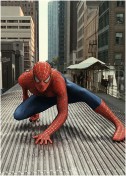 Spiderman 2 - A pose of Imax