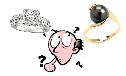 Jewelry - Black Pearl or Diamond