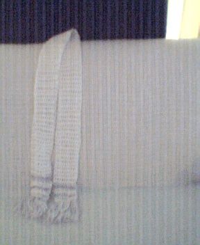 daughter's scarf - scarf I made for almost 4 yr old daughter